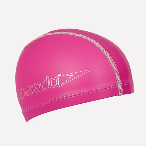 Шапочка для плавания Speedo Pace детская, текстиль (розовый)
